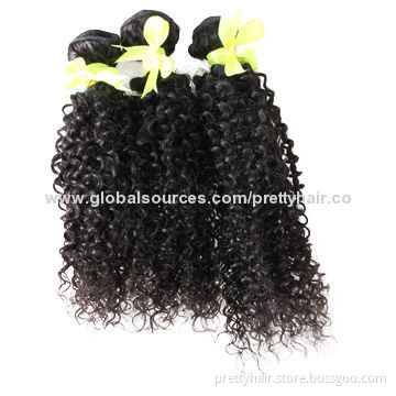 European kinky curl human hair